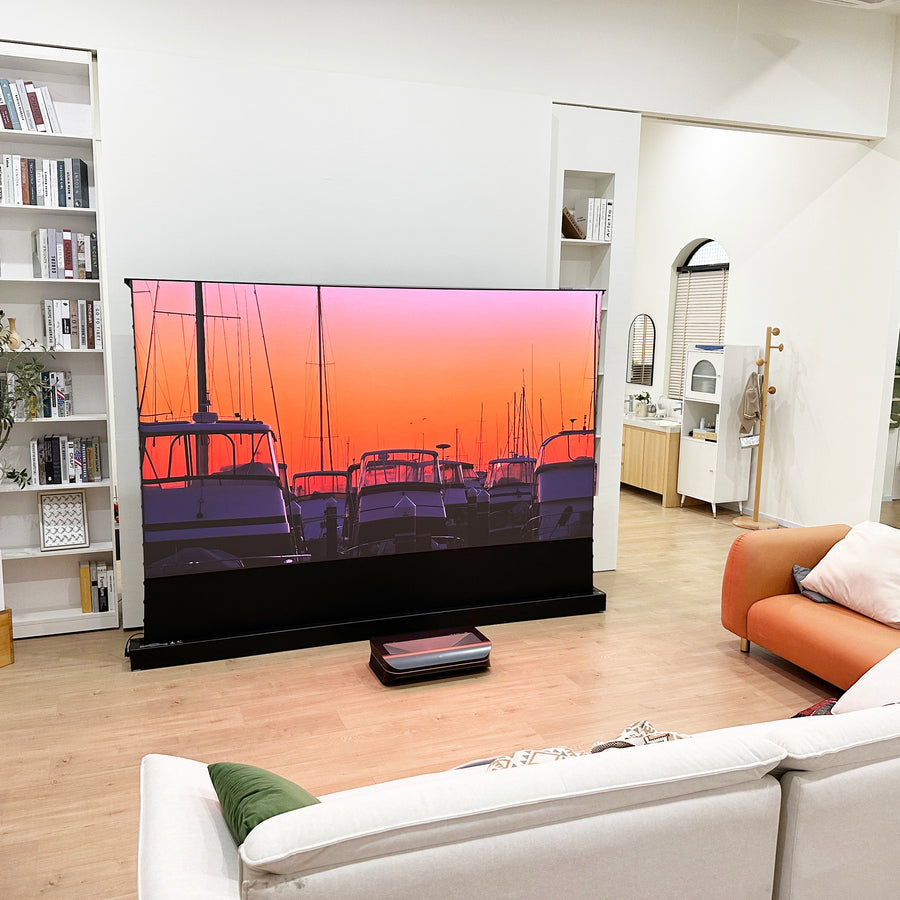 Floor Rising Screen&Projector