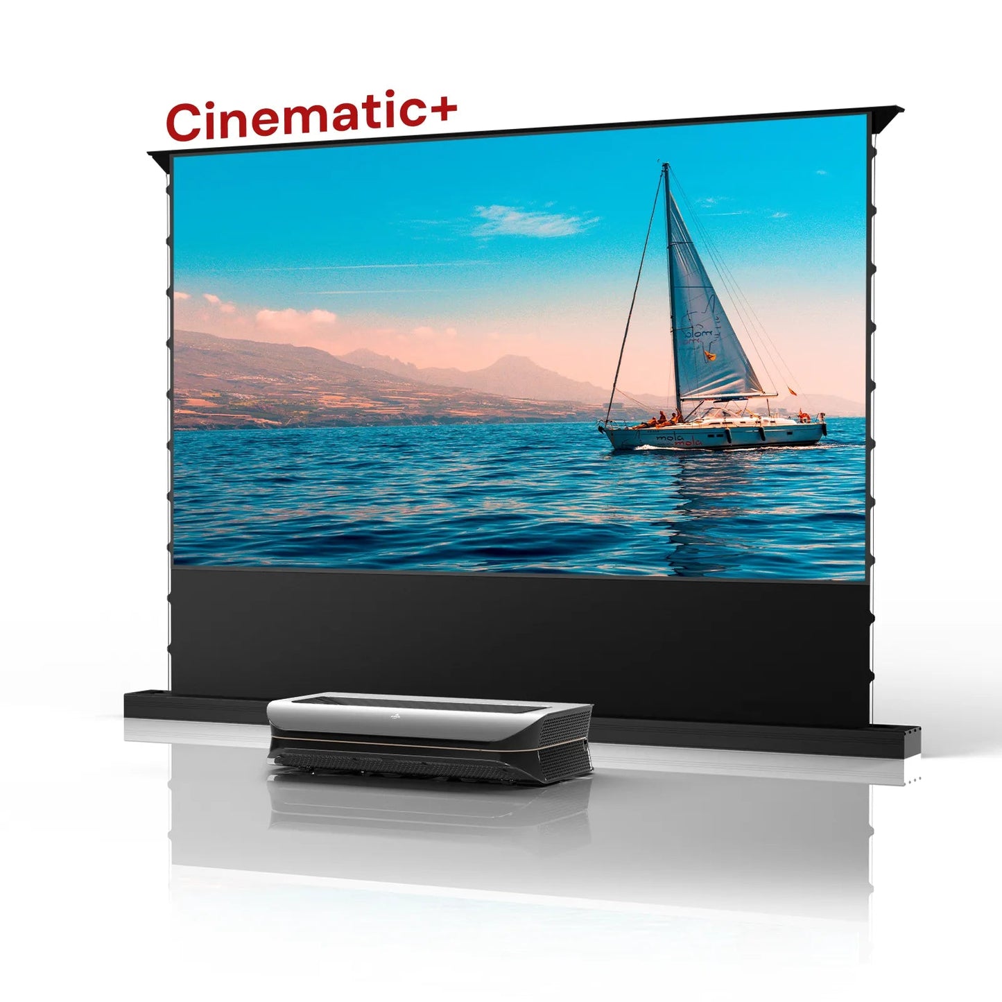 Floor Rising Screen&Projector