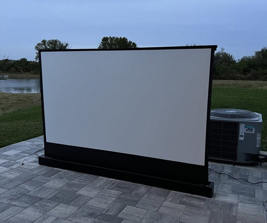 High-end Electric Motorized Floor Rising Projector Screen